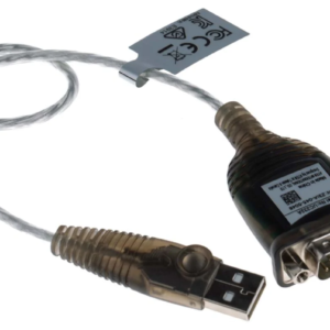 Mitsubishi Electric RS232 USB A Male to D-sub, 9 Pin Male Converter Cable